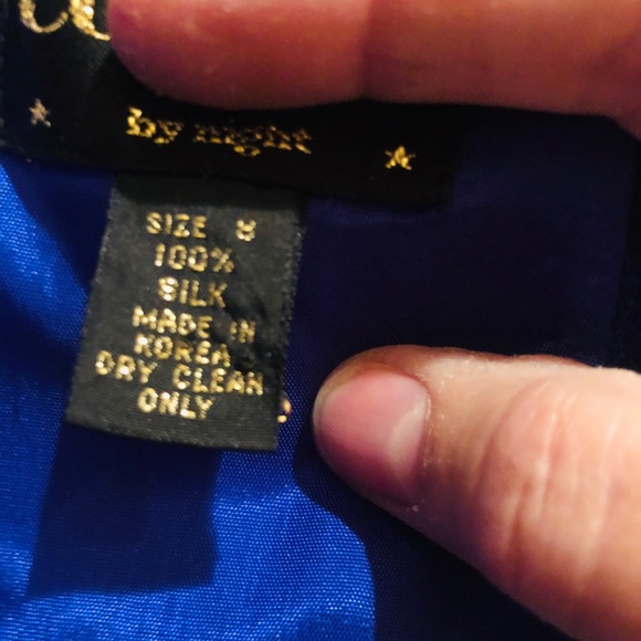 Silk Cocktail Dress - Picture 7 of 8